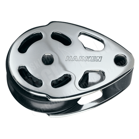 Blok leżący HARKEN ESP 75mm - stal nierdzewna 6079