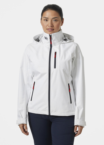 KURTKA ŻEGLARSKA DAMSKA HELLY HANSEN W CREW HOODED 2.0 JKT 34448 001