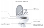 TOALETA CERAMICZNA SEAFLO QUIET FLUSH L 12V SFMTE1-04