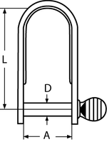 SZEKLA PŁASKA DŁUGA 4mm 2-2088-4-4-1