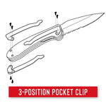 NÓŻ SKŁADANY COAST FDX302 5454