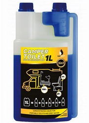 PŁYN DO TOALET TURYSTYCZNYCH CAMPER TOILET 1L=5L