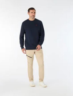 BLUZA MĘSKA MUSTO ORIGINAL CREW NECK SWEAT 85103 597
