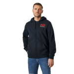 BLUZA MĘSKA Z KAPTUREM HELLY HANSEN LOGO FULL ZIP HOODIE 54581 597