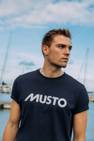 KOSZULKA  MĘSKA MUSTO LOGO T-SHIRT 82451 597