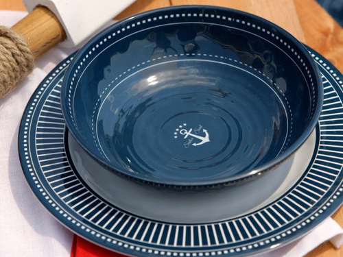 ZESTAW MISEK DO ZUPY SAILOR SOUL 6 SZT. MELAMINA 14002