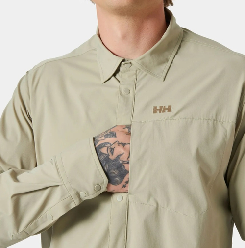 KOSZULA MĘSKA HELLY HANSEN TOFINO SOLEN LS UPF 50+ 63167 463
