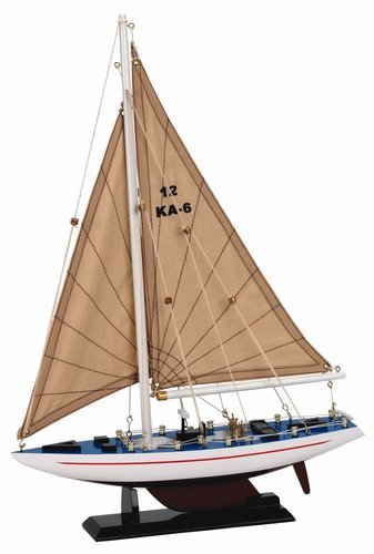 MODEL REGATOWEGO JACHTU ŻEGLARSKIEGO 30 CM 6904