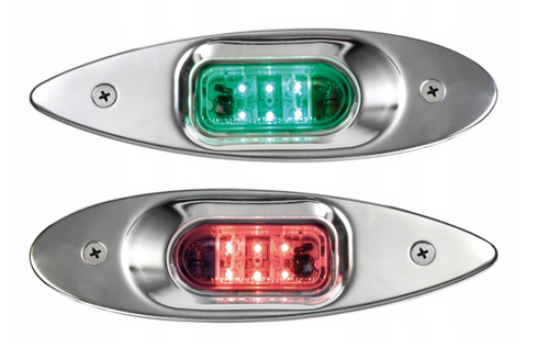 LAMPY NAWIGACYJNE LED PORT & STARBOARD 112,5 st. WPUSZCZANE C91012