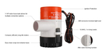 POMPA ZĘZOWA SEAFLO 12V 70 l/min SFBP1-G1100-01