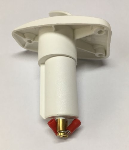 LAMPA NAWIGACYJNA 360˚ 100 cm 12V 10W 02881-B z gniazdem CZARNA