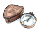 KOMPAS MOSIĘŻNY MAP READER W SKÓRZANYM ETUI NC2929