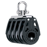 Blok poczwórny 40mm Carbo - krętlik 2654