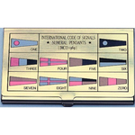 WIZYTOWNIK MOSIĘZNY Z KODAMI FLAGOWYMI 4648