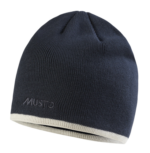 CZAPKA MUSTO KNITTED BEANIE 81223 597 NAVY