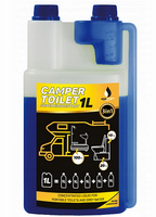 PŁYN DO TOALET TURYSTYCZNYCH CAMPER TOILET 1L=5L