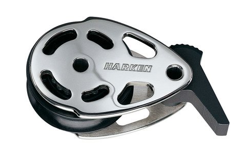 Blok leżący HARKEN ESP 75mm - stal nierdzewna, blokada 6074