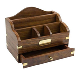 ORGANIZER DREWNIANY NA BIURKO 7229