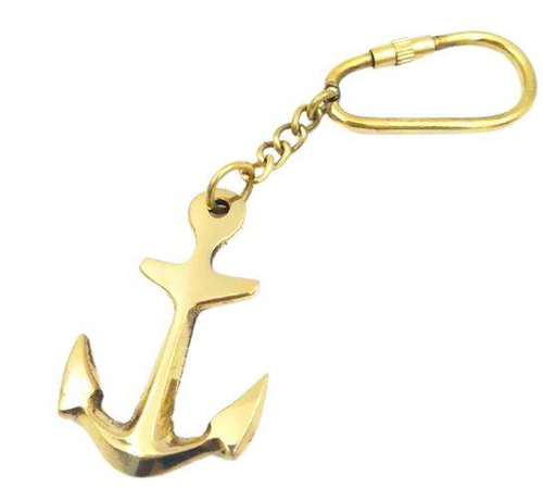 BRELOK DO KLUCZY - MOSIĘZNA KOTWICA KR104