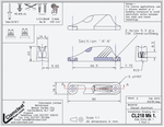 KNAGA ROWKOWA CL218-MK1 3-6mm CLAMCLEAT 