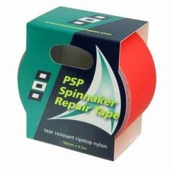 TAŚMA NAPRAWCZA DO SPINNAKERA 50mm x 4,5m P015004030 CZERWONA