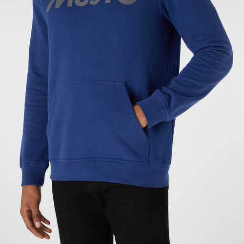 BLUZA Z KAPTUREM MUSTO LOGO HOODIE 82446 NAVY