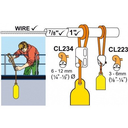 KNAGA DO ODBIJACZY CLAMCLEAT CL223 