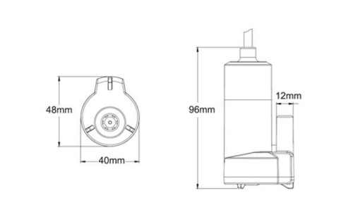 POMPA WODY SEAFLO 12V 12 l/min SFSP1-L012-01