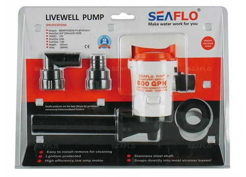 POMPA WODY ZABURTOWEJ KĄTOWA 800GPH SFBP1-G800-05