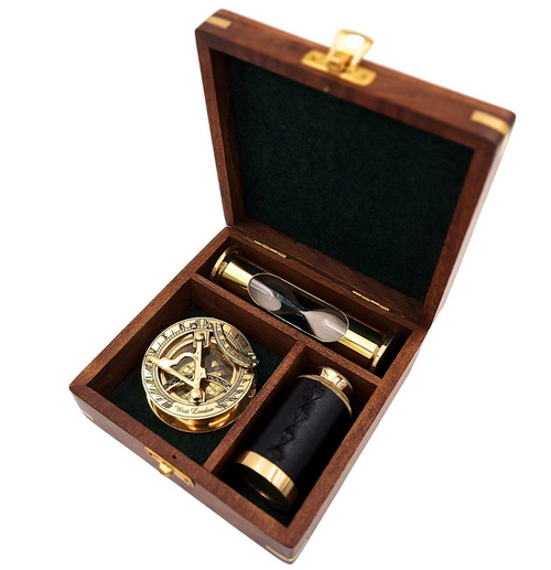 ZESTAW UPOMINKOWY KOMPAS LUNETA KLEPSYDRA NC102365
