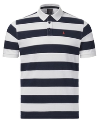 KOSZULKA POLO MUSTO ORIGINAL STRIPED SHORT-SLEEVE 85105 599