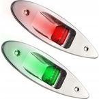 LAMPY NAWIGACYJNE LED PORT & STARBOARD 112,5 st. WPUSZCZANE HF65-800B