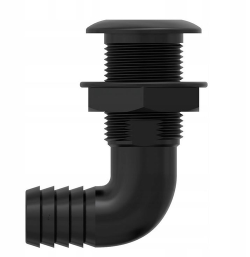 PRZEJŚCIE BURTOWE KĄTOWE 90° NA WĄŻ 19 mm 3/4″  SFTH2-0750-02