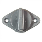 KOREK SPUSTOWY WKRĘCANY Ø 15/23 mm Z GNIAZDEM OWALNYM HA323W BIAŁY