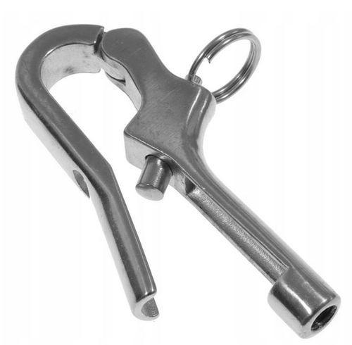ZAPIĘCIE HAKOWE PELIKAN AGRAFKA SZTAGOWA M6 L 75mm 03081306
