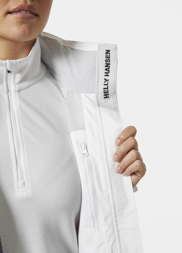 KURTKA ŻEGLARSKA DAMSKA HELLY HANSEN W CREW HOODED 2.0 JKT 34448 001