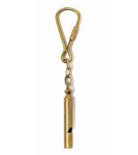 BRELOK DO KLUCZY - MOSIĘZNY GWIZDEK  90005