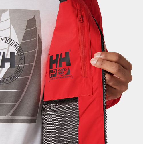 KURTKA ŻEGLARSKA MĘSKA HELLY HANSEN  HP RACING HOODED 2.0 34111 222