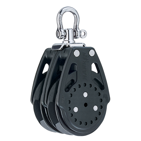 Blok podwójny kabestanowy 57mm Carbo Ratchamatic® - krętlik 2634