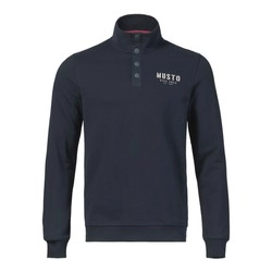 BLUZA MĘSKA MUSTO MARINA 1/2 SNAP SWEAT 2.0 85067 597