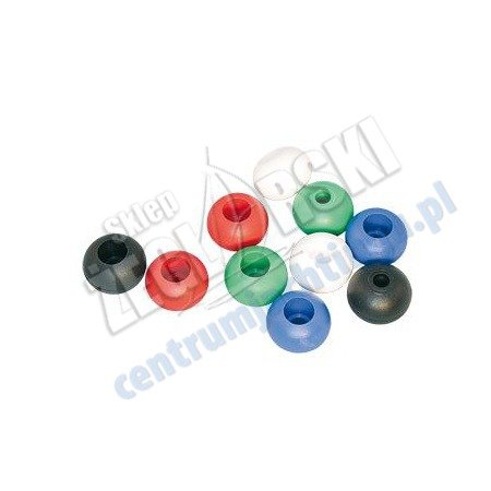 KULKA STOPER 22 mm NA LINĘ 6mm SS2535B NIEBIESKA
