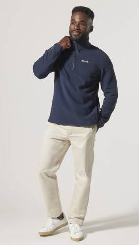 BLUZA MĘSKA MUSTO SNUG FLEECE 2.0 82284 597 GRANATOWA