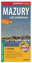 MAPA LAMINOWANA MAZURY CZĘŚĆ POŁUDNIOWA 1:60 000