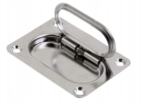 PODNOŚNIK DENNY 76x57mm UCHWYT BAKISTY NIERDZEWNY SFSL-09 