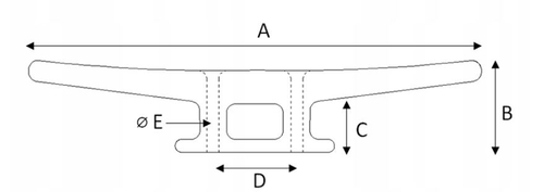 KNAGA ROŻKOWA 180 MM 43389