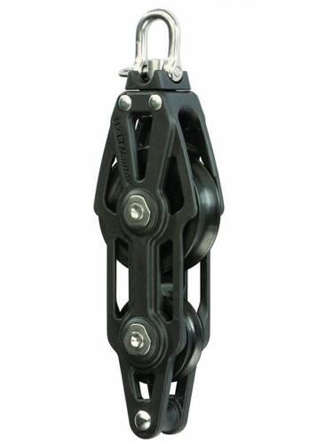 BLOK 60 MM WIOLINOWY Z ZACZEPEM , SZEKLĄ I KRĘTLIKIEM HT95201