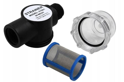 FILTR POMPY WODY CIŚNIENIOWEJ SEAFLO GWINT 1/2'' 51S01