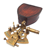 SEKSTANT MOSIĘŻNY W SKÓRZANYM ETUI NSLB72/4 