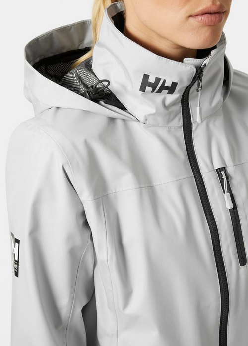 KURTKA ŻEGLARSKA DAMSKA HELLY HANSEN W CREW HOODED 2.0 JKT 34448 853
