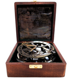 KOMPAS MOSIĘŻNY Z ZEGAREM SŁONECZNYM NC103185